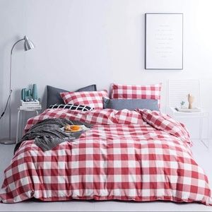 Cotton Queen size 1 duvet cover, 2 pillow cases